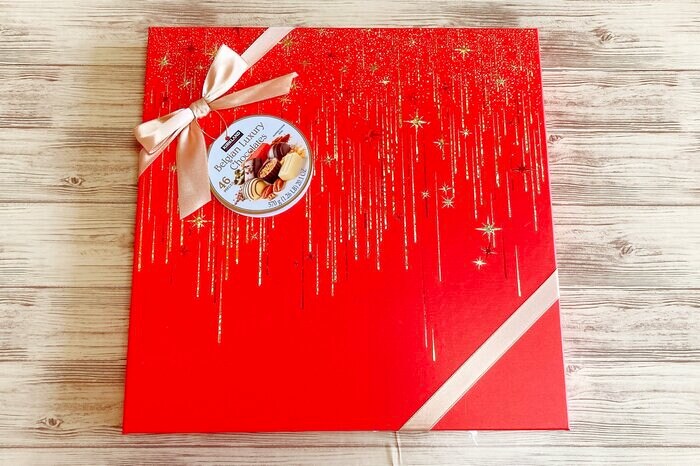 クリスマスリボン　コストコリボン　9個　D クリスマスリボンコストコリボン9個D