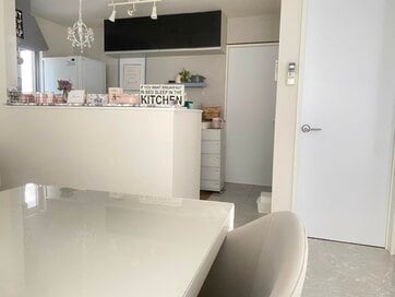 リビングダイニングを1つにまとめて、コンパクトなLDKを広く＆家事をしやすく