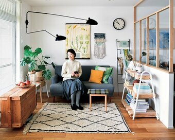 家具を買わなくても、ラグとマットでおしゃれに模様替え