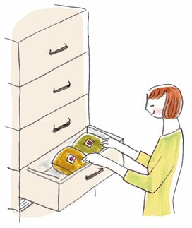 8割収納！できるだけ上に!?衣類用防虫剤を正しく置いて衣替えに備えましょう