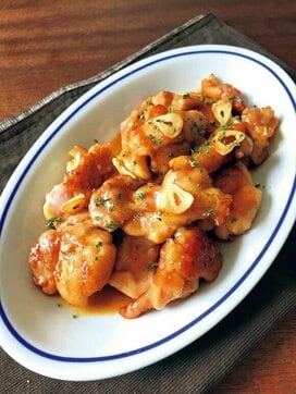 山本ゆりさんのガーリックレモンチキン。がっつり味でご飯もすすむ