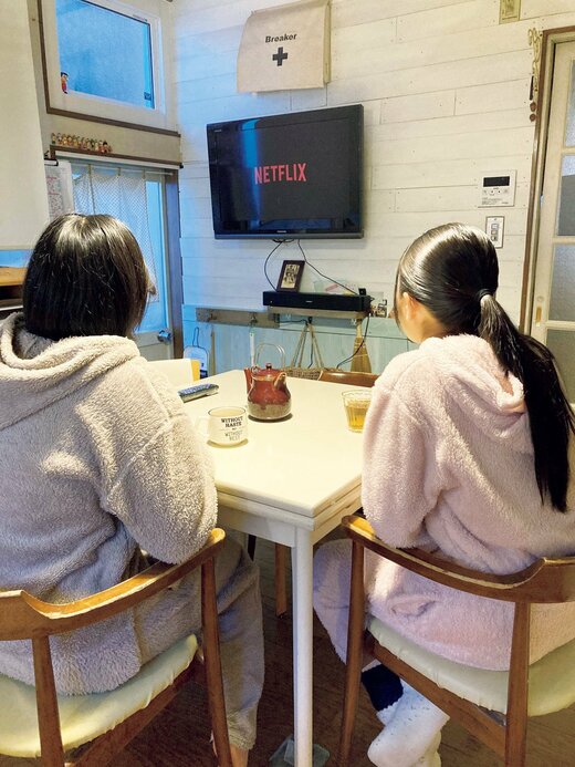 自宅で動画配信サービスを利用している人