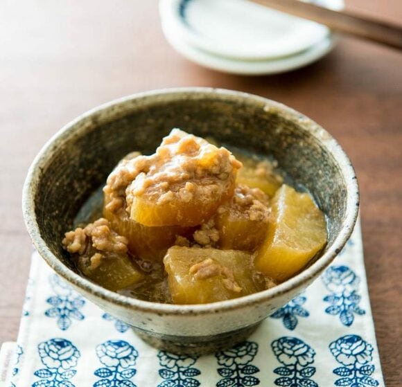 大根とひき肉のとろみ煮