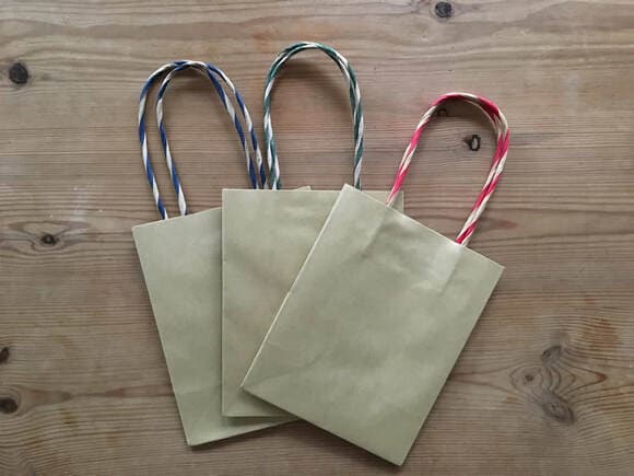 バレンタインのラッピング