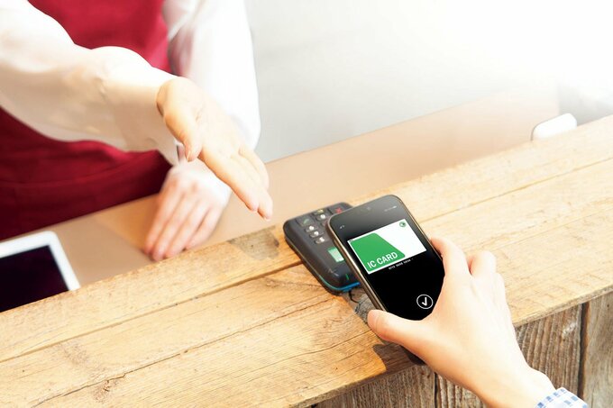 suica決済の方法を説明した画像