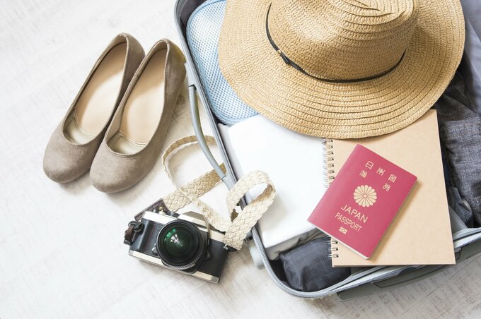 旅行の持ちもの