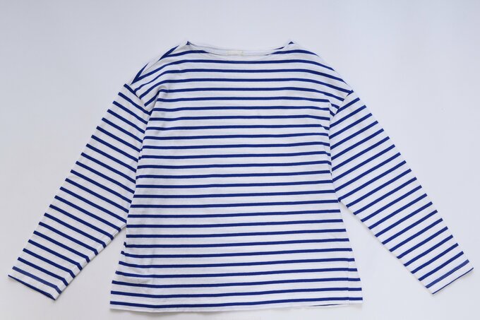 ボーダーカットソー