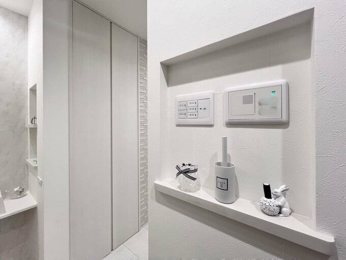 スイッチニッチ兼小物置き場