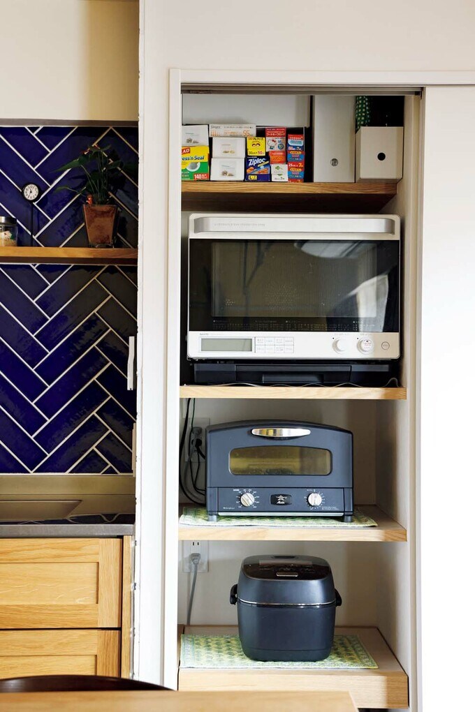 家電収納兼パントリー