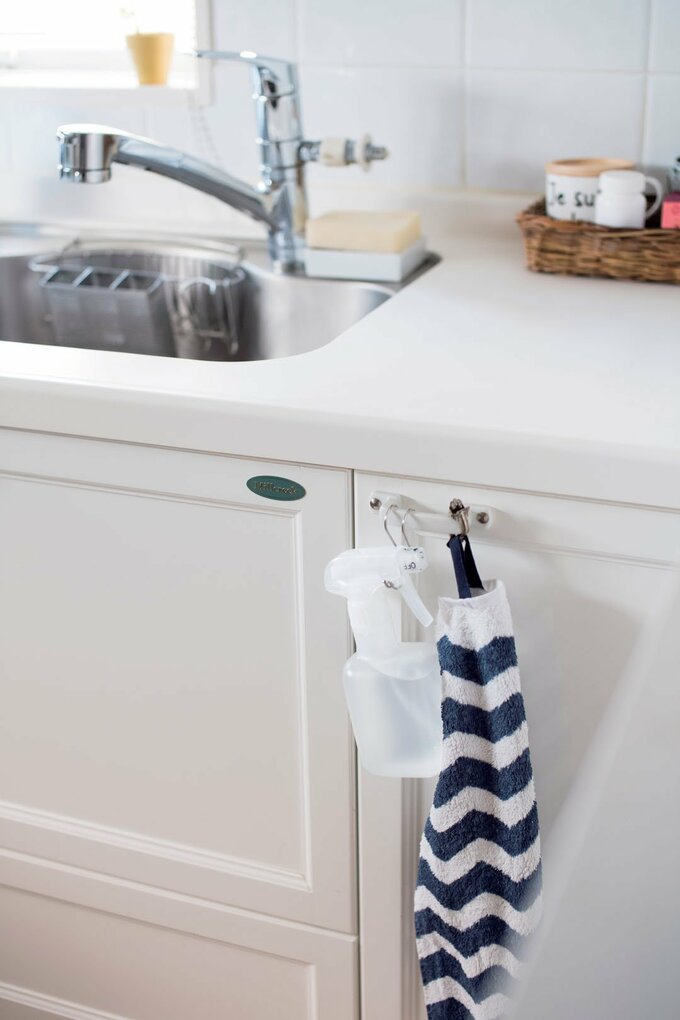 お茶セットや掃除道具