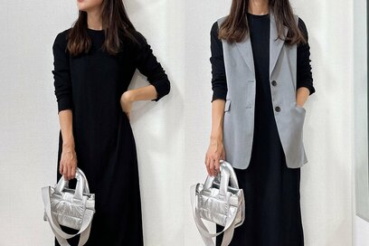 アラフォー歓喜「GU・3990円のジレ」が優秀。簡単にオシャレ見え＆体型カバーがかなう