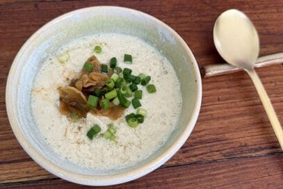 「台湾の朝食」を自宅で再現。トロ～リ豆乳の温かくて優しい口当たりがお気に入り