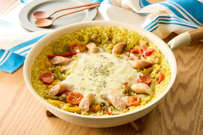 超簡単「カレーパエリア」のつくり方。フライパン1つでお祝いの日も家事は最小限に！