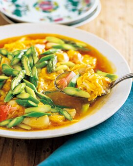 あんかけ卵がふわトロ「カニ玉」レシピ。カニカマとホタテでうま味たっぷり