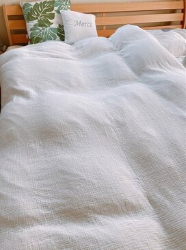 最近の掛け布団カバーには「ヒモ」がない。滑り止めつきでズレず、ストレスなし