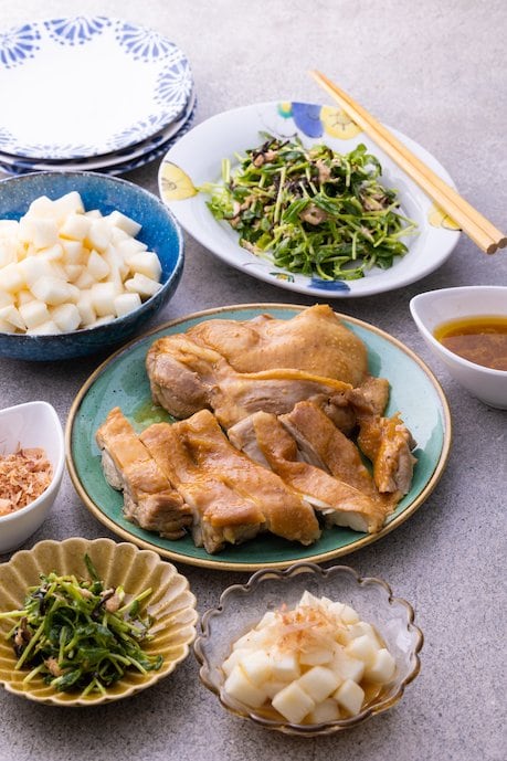 たくさんのお料理