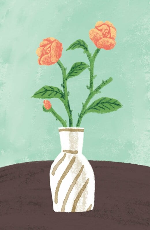 お花のイラスト