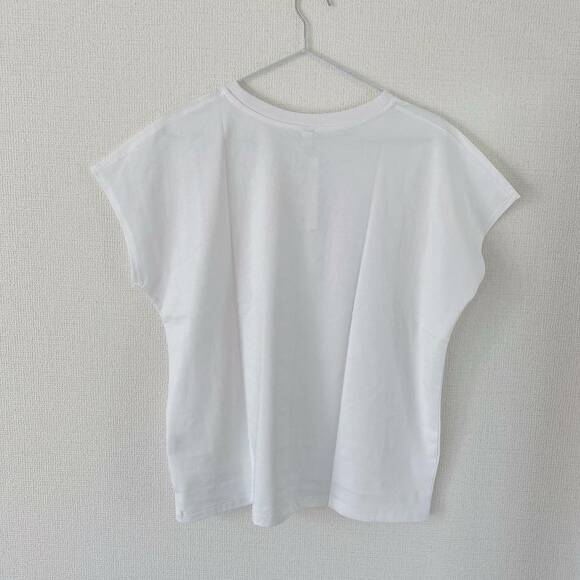 スムースコットンフレンチスリーブT後ろ