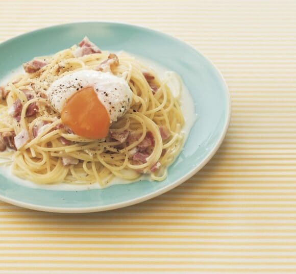 濃厚なうま味のカルボナーラが、あっという間にできた！