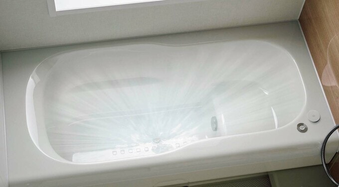 バスタブを自動で洗浄する機能