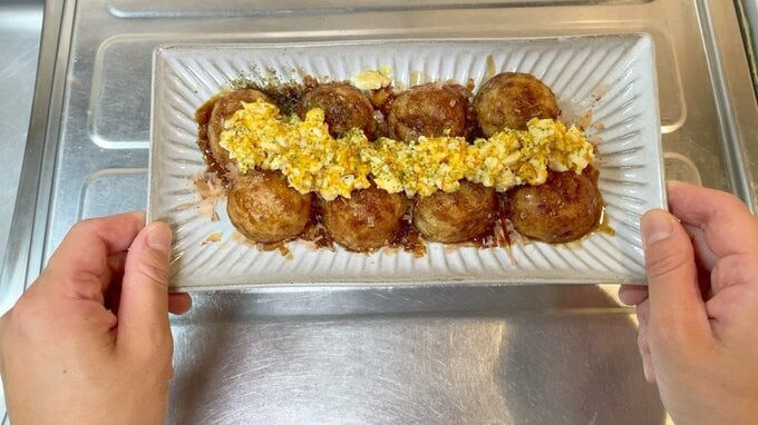 ロピア　冷凍たこ焼きアレンジレシピ