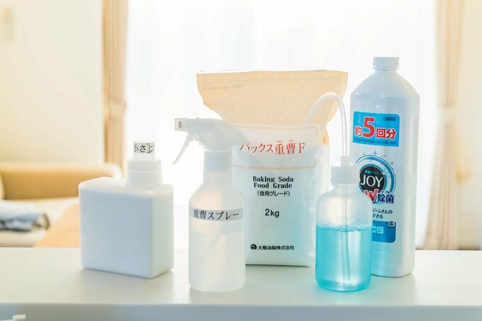 洗剤類はつめ替える