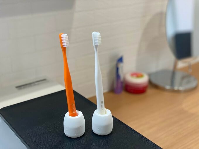 家族以外にはあまり見られたくない歯ブラシ