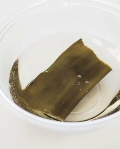 電子レンジでつくる本格だし