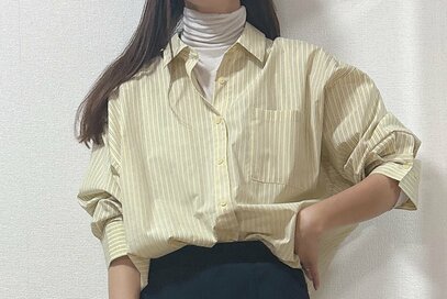 アラフォーは「ユニクロ」2290円インナーで防寒しつつ春服に移行。軽いのに暖かくておしゃれ