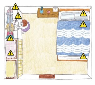 カビ＆ダニ予防テク　梅雨は寝室・押し入れ・クローゼットにご注意