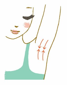 【大人のムダ毛処理】脇とカミソリの角度を平行に！正しいケアをおさらい