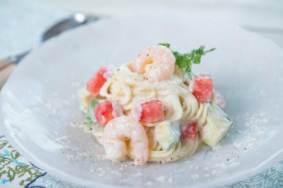 アーモンドミルク和え