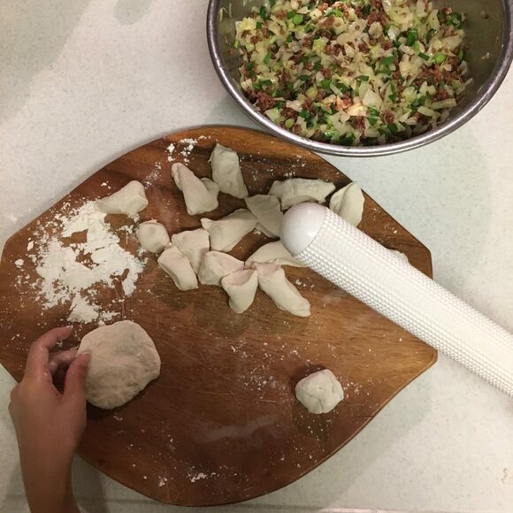 あんを包みます