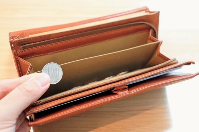 財布と小銭