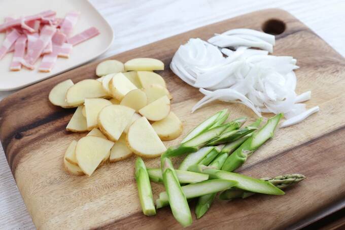 カットした野菜