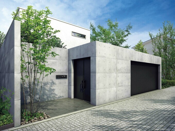 YKK AP「電気錠付 エクスティアラ アーチ用門扉」