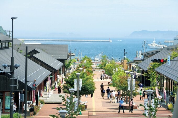道の駅おながわの外観