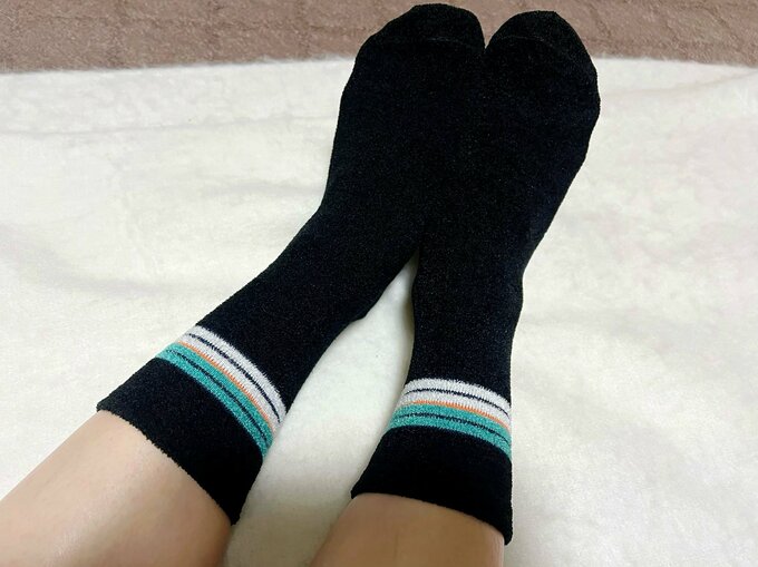 シェニール レトロボーダー柄