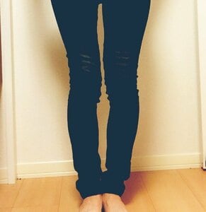 O脚が改善した3週間後