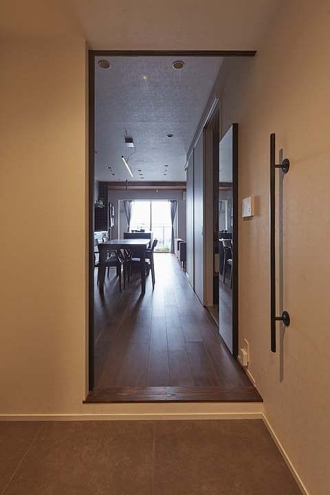 廊下をなくしてLDKを拡大