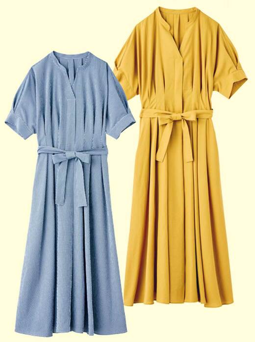 グローヴ スパンボイルスキッパーワンピース