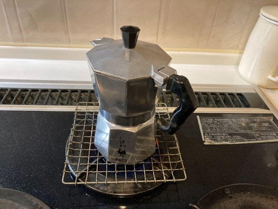 コーヒーをドリップする機械