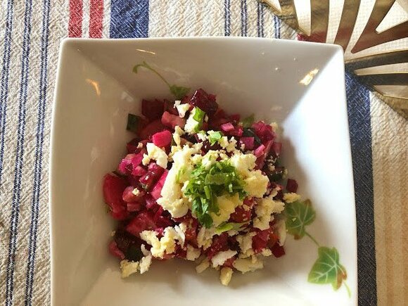 ビーツサラダ
