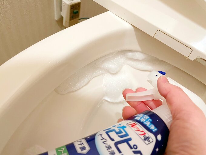 トイレ洗浄スプレー