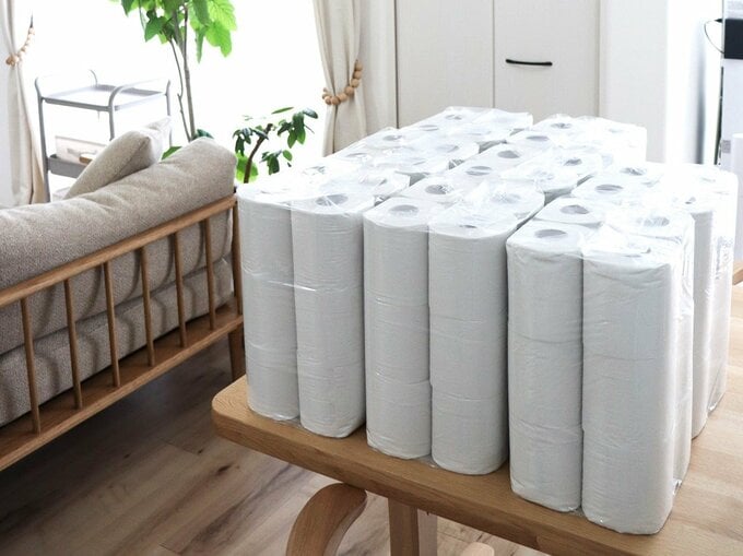 ペーパー類のストック