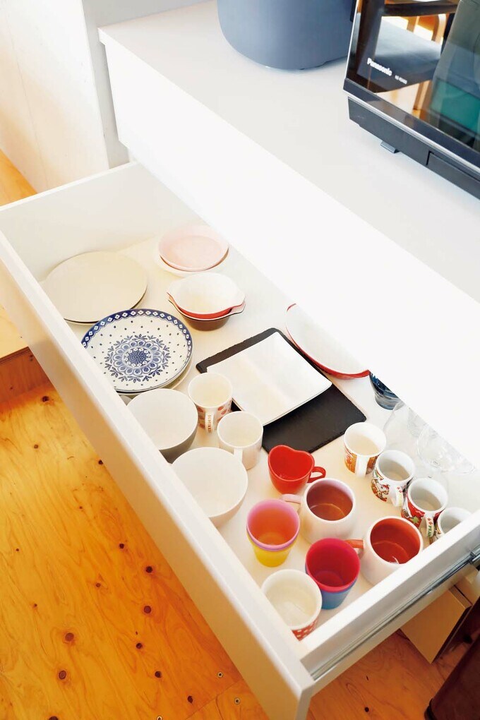 収納たっぷりのキッチン