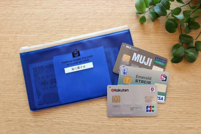 スライダーケースとカード