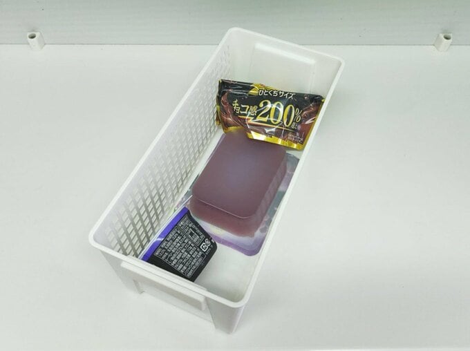 スイーツが来た時に収納