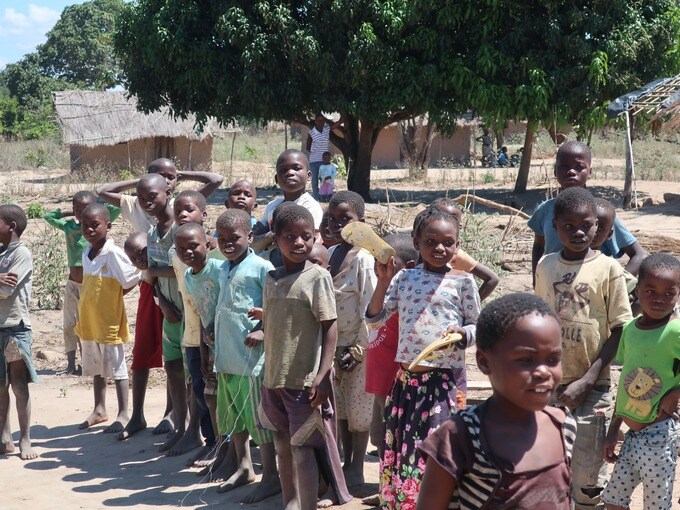 モザンビークの子どもたち