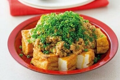 厚揚げでつくる新感覚「マーボー豆腐」。タンパク質たっぷり